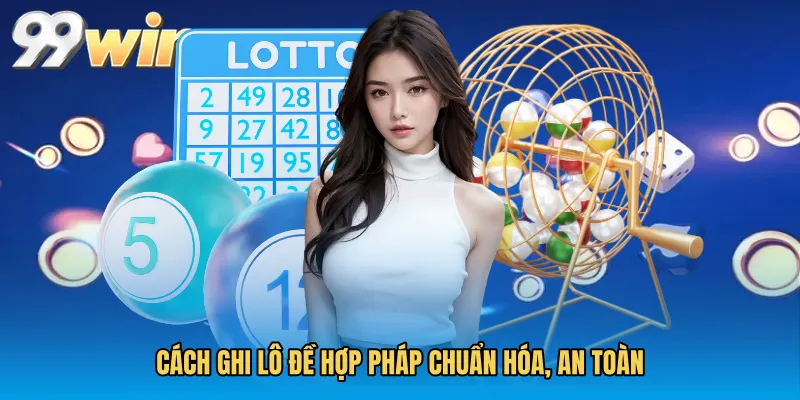 Cách ghi lô đề hợp pháp chuẩn hóa, an toàn