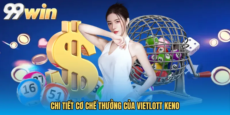 Chi tiết cơ chế thưởng của Vietlott Keno